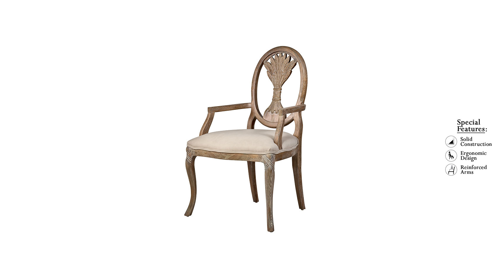 John - 8861L-W2 - Dining Chair