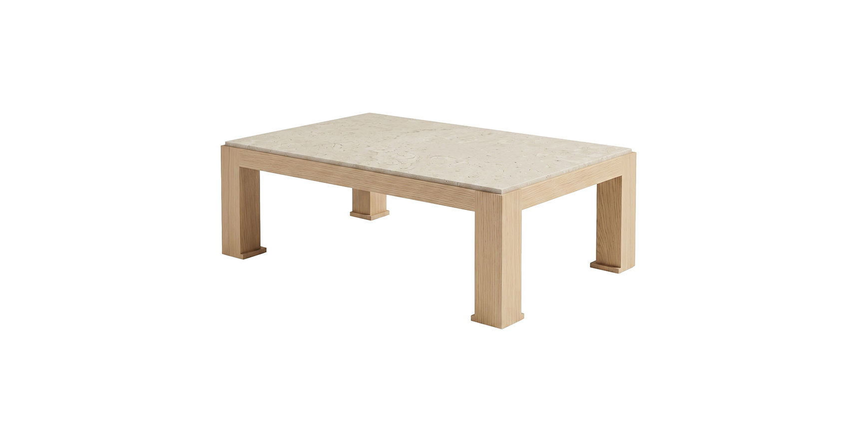 Cocktail Table- Front Angle View- Sand- Delano- Samuelson Hospitality Furniture