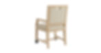 Dining Chair- Back Angle View- Sand- Samuelson Senior Living Furniture