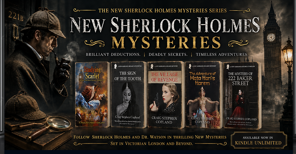 NEW SHERLOCK HOLMES MYSTERIES
