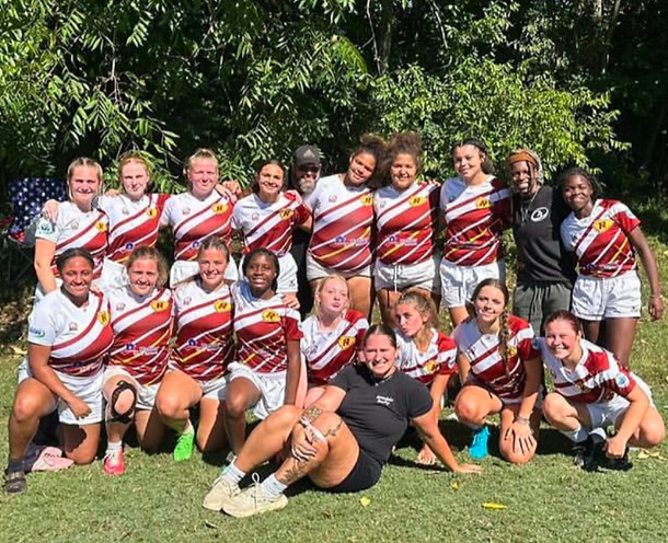 Riverdale High School Girls Rugby Team the Lady Warriors and Girls Head Coach Majesta