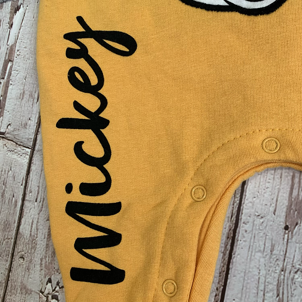 Miniatura: Jardineira Mickey + Blusa manga Longa