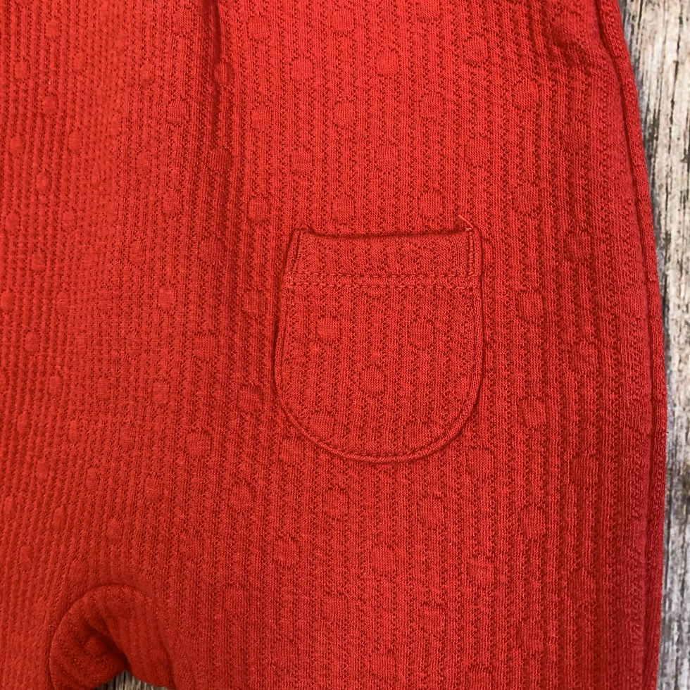 Miniatura: Macacão Red Cable Knit