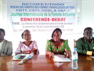Journée de la femme africaine : La convention 190 et la recommandation 206 au cœur d’une conférence-