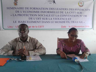 Les Responsables syndicaux de l’économie informelle formés sur la Protection Sociale