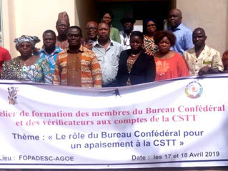 Ce que fait le nouveau bureau confédéral  pour relancer la CSTT