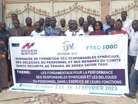 Des représentants du personnel de l’USYNEM BTP formés sur leurs rôles dans l’entreprise
