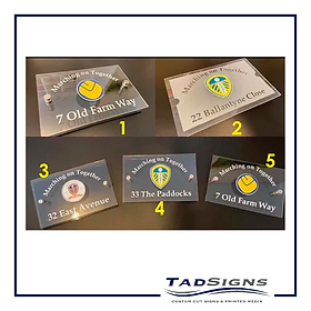 Leeds United Tadsigns