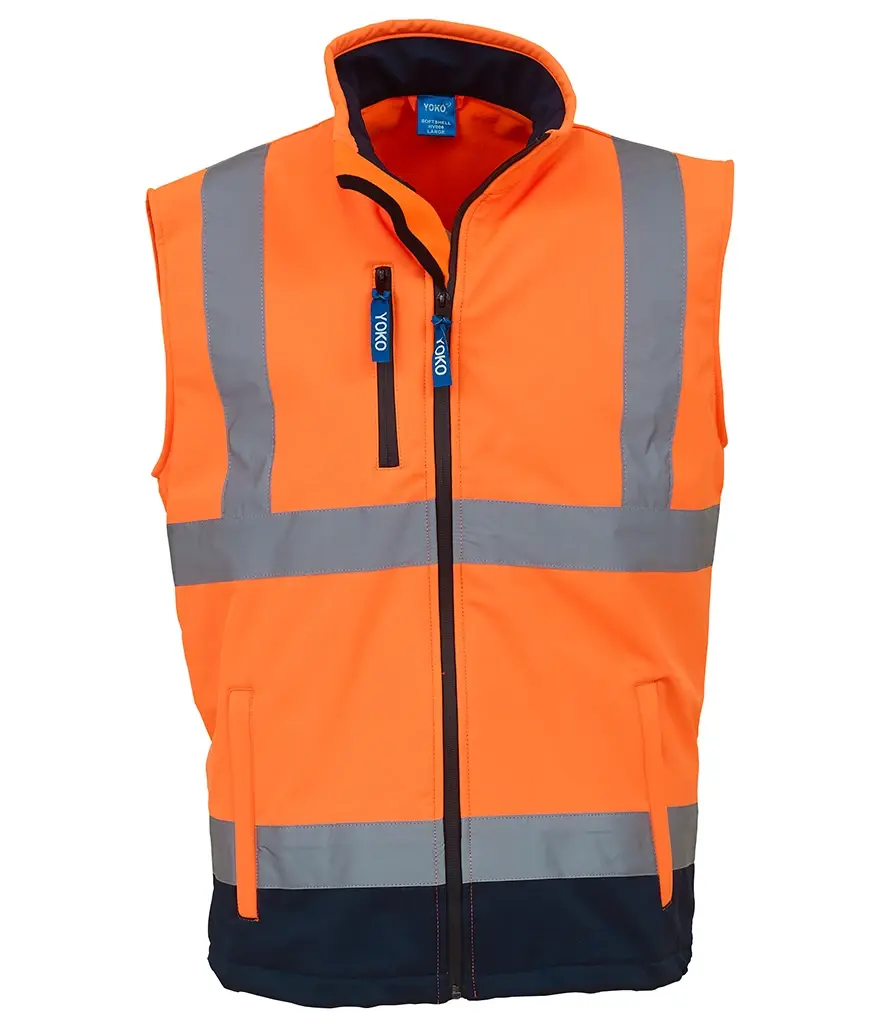 Thumbnail: YK207 Yoko Hi-Vis Soft Shell Gilet  *MULTIBUY AVAILABL