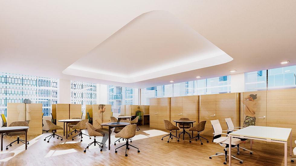 雰囲気の良い美容室の内装デザイン