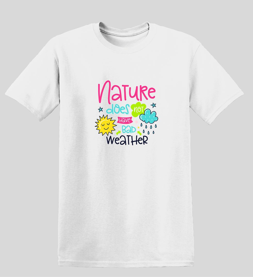 Nature Does Not Have Bad Weather