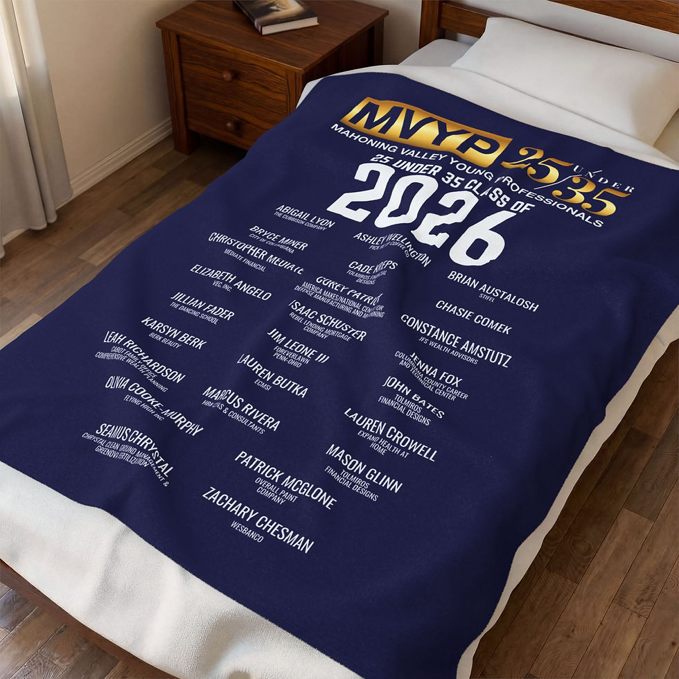 Thumbnail: "CLASS OF 2026" Velveteen Plush Blanket – Custom Name Throw