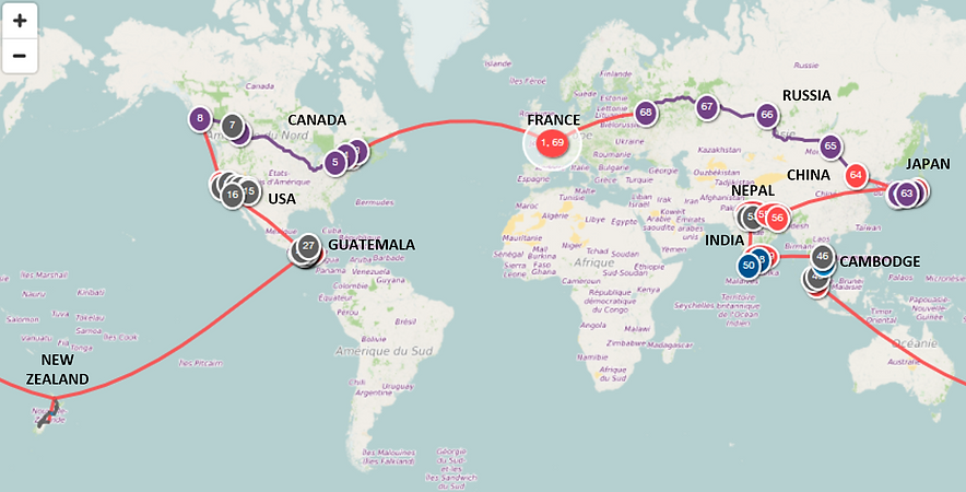 Notre voyage autour du monde