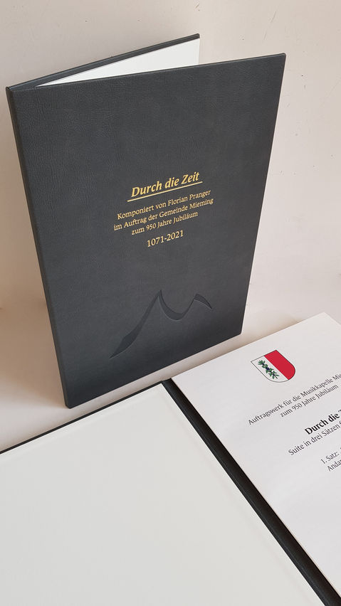 Musikpartitur von „der Buchbinder KÖLL“