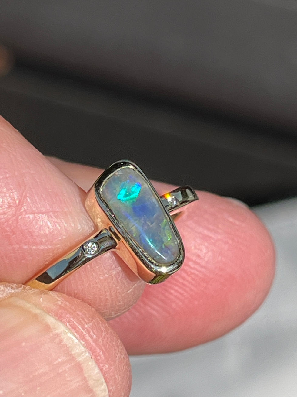 Miniaturbild: Schwarzopal Ring