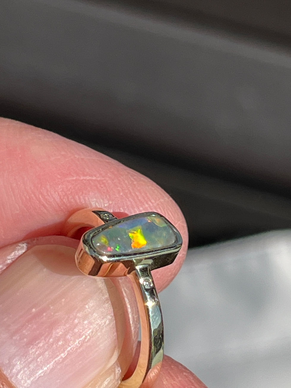 Miniaturbild: Schwarzopal Ring
