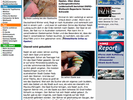 Kleiner SWR 3 Beitrag