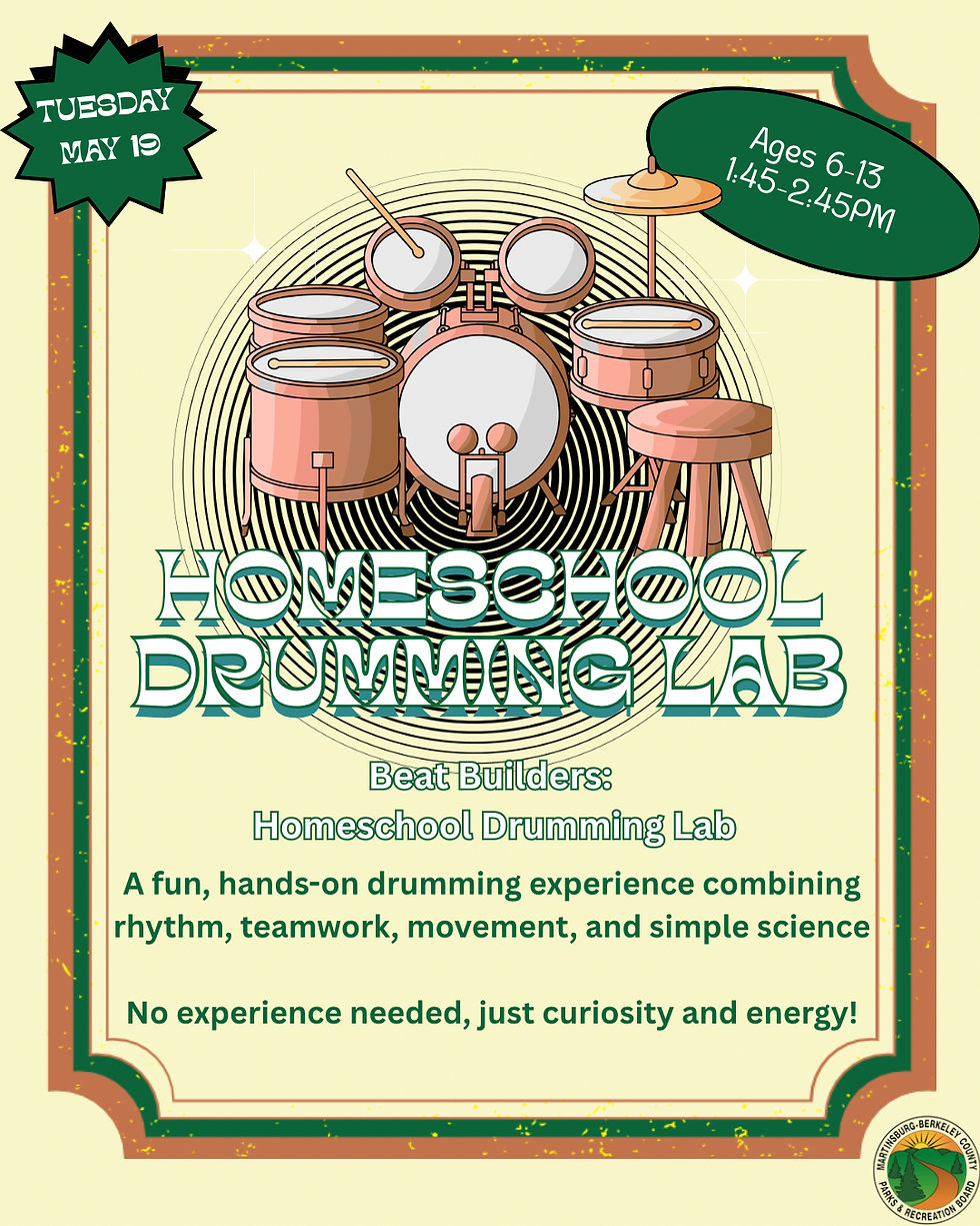 Beat Builders: Homeschool Drumming Lab
