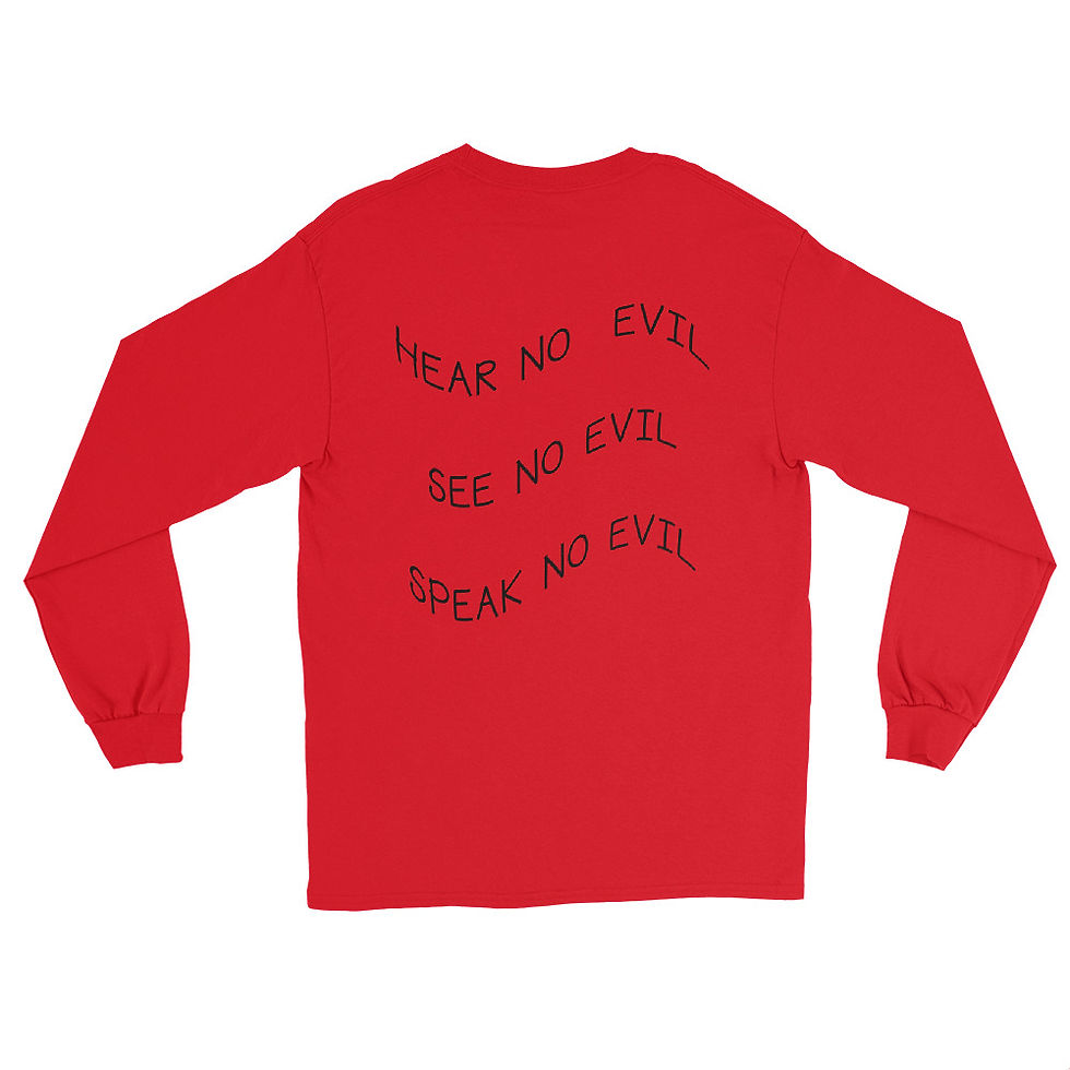 Thumbnail: NO EVIL VGVO Long Sleeve T-Shirt