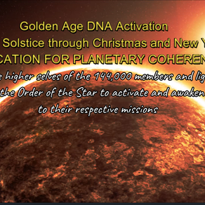 Dec 21, 2020 NEW EARTH ACTIVATION 