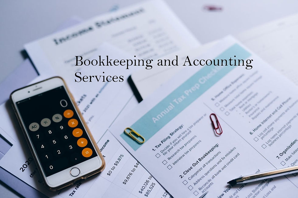Bookkeeping and Accounting services