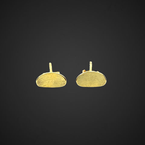 Gold earrings