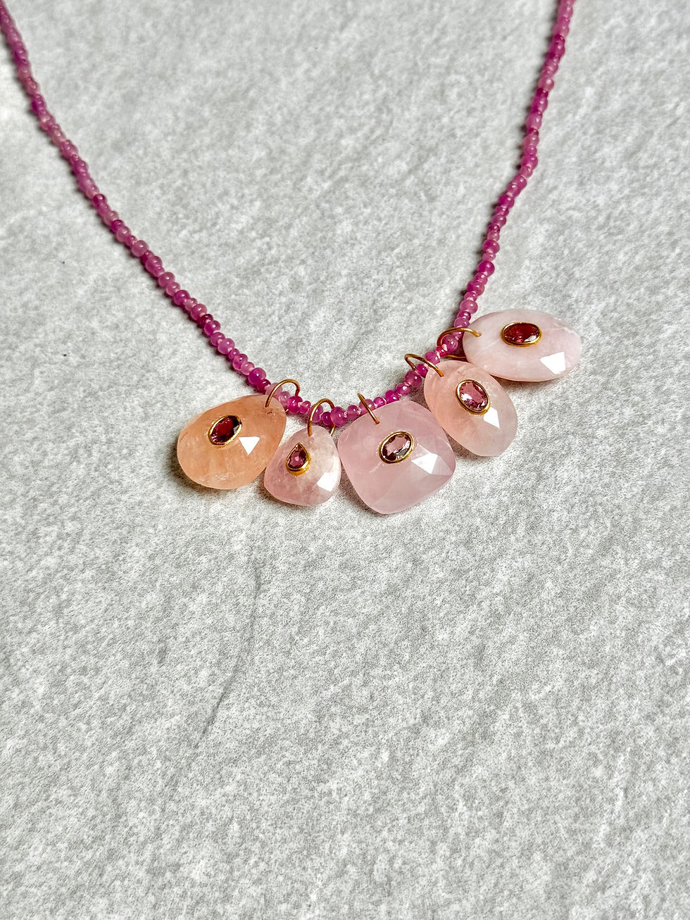 Thumbnail: Morganite pendant