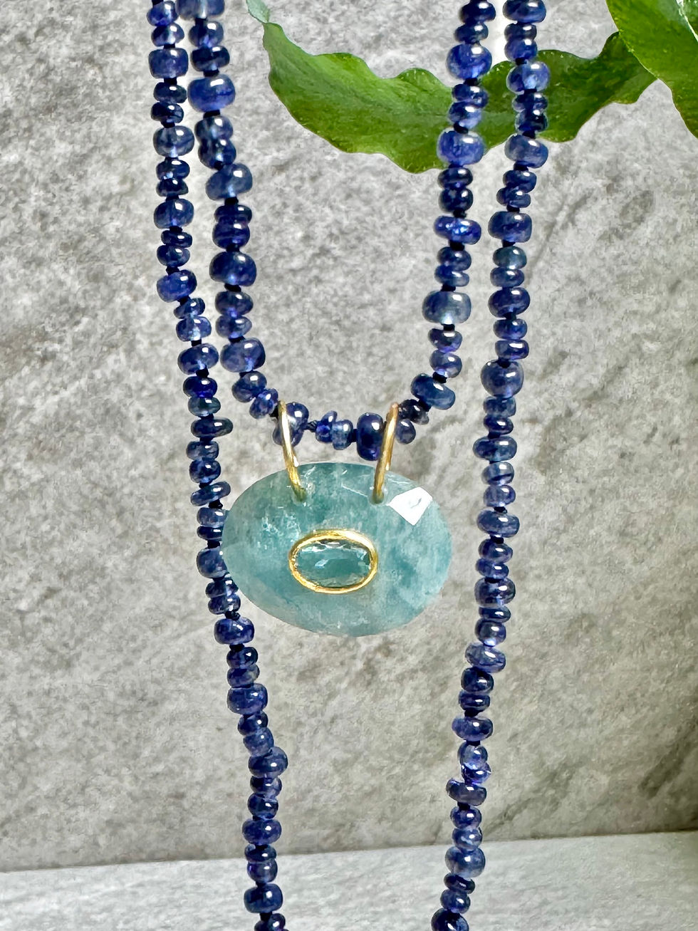 Thumbnail: Aquamarine pendant