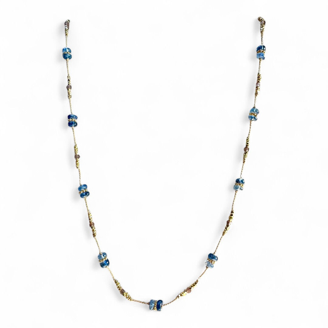 Floating Sapphire necklace