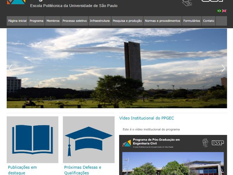 PROCESSO SELETIVO 2024 - MESTRADO PPGEC