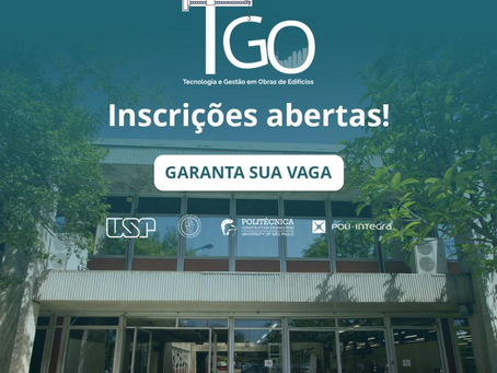 Aperfeiçoamento em Gestão de Obras com a excelência do corpo docente da Poli-USP - Inscrições abertas para o TGObras do Poli-Integra!