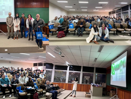 Palestra sobre “Impermeabilização: uma visão holística com inovação” aos alunos de graduação.