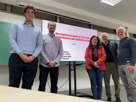 Trabalho de Formatura: "Observatório do Centro de São Paulo: contribuição para implementação"