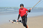 kitesurfen aan de Belgische kust