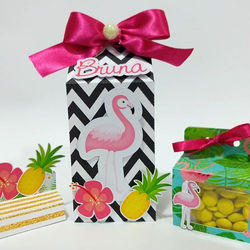 CAIXA MILK - TEMA TROPICAL