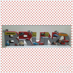 LETRAS BOX - TEMA CARROS