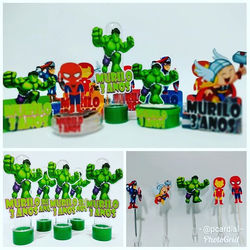 TUBETES, LATINHAS, TOPOS - AVENGERS