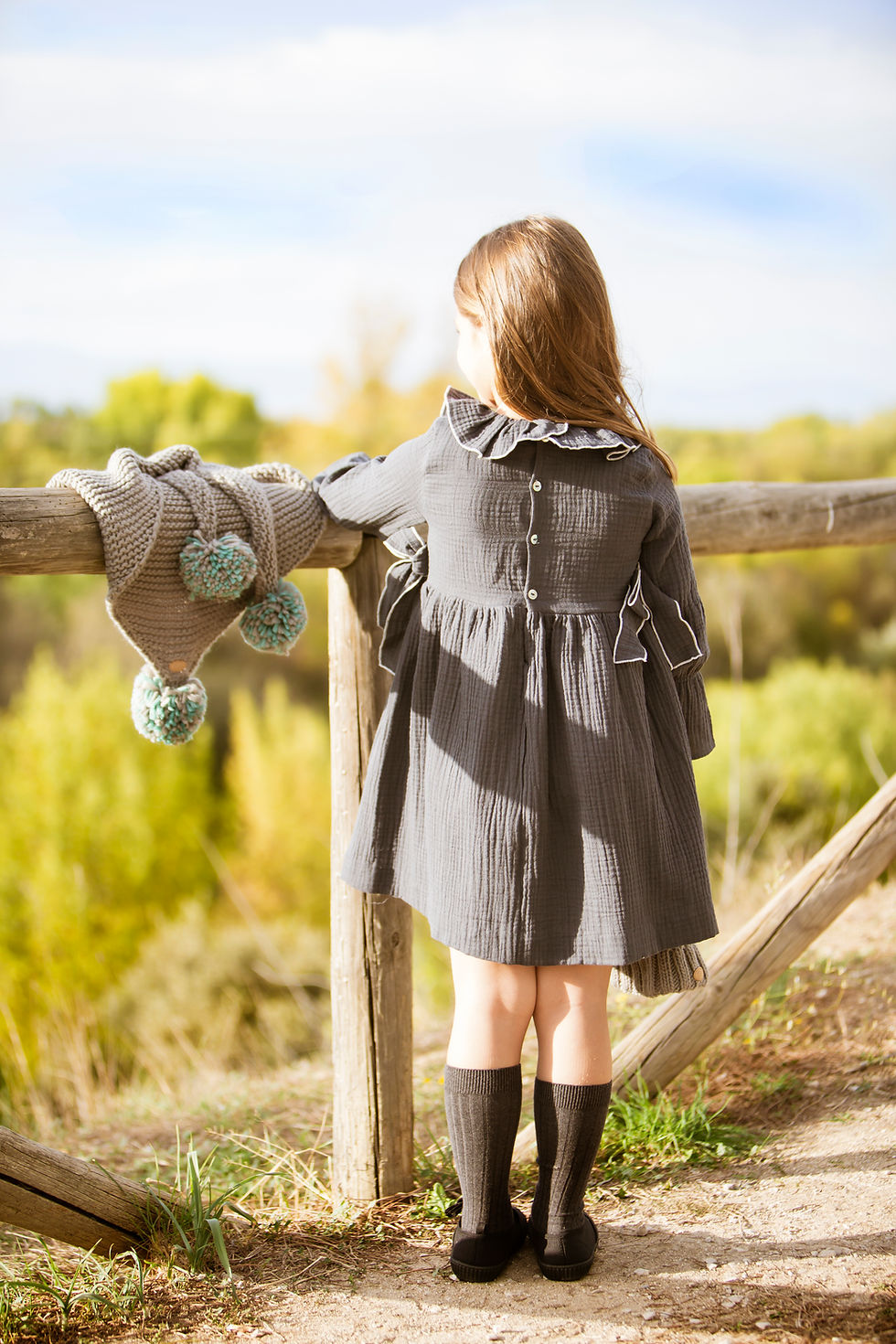 Miniatura: Vestido Cerem Bambula Gris