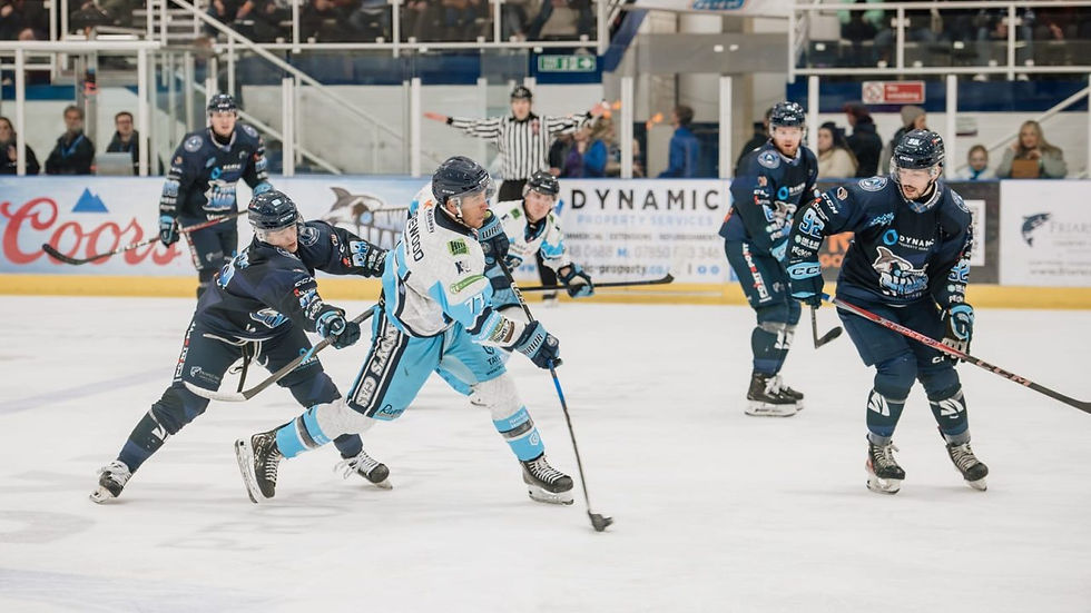 Bristol Pitbulls vs Solway Sharks Hockey Game 🏒