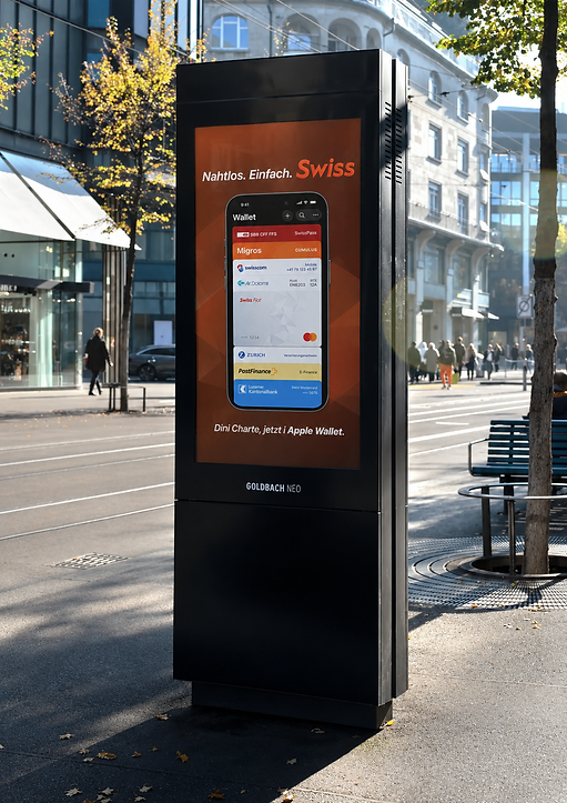 Swiss Wallet Ad on a City Street.png