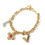 Thumbnail: Louis Vuitton Love Letter Charm Chain Bracelet