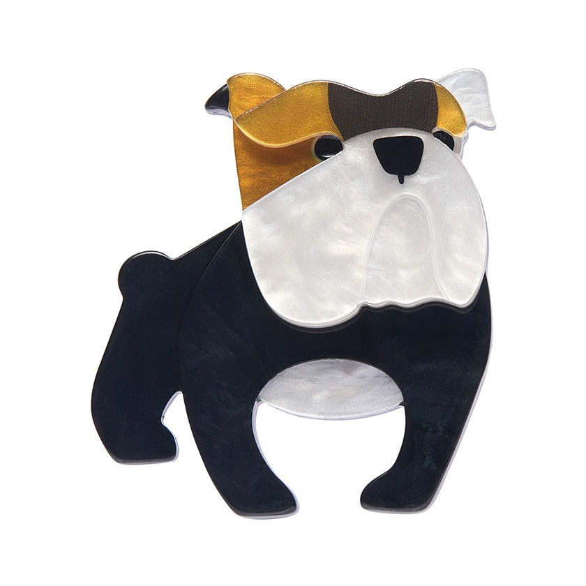 Erstwilder- Boof Bulldog Mini Brooch
