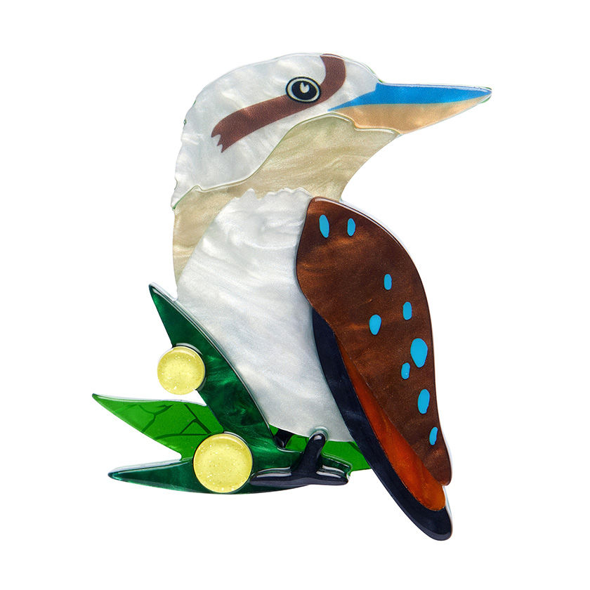 Erstwilder- Kirby the Kookaburra Brooch