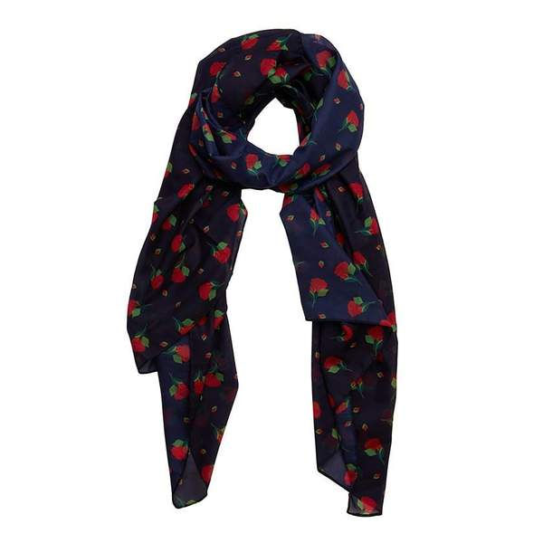 Thumbnail: Erstwilder- Budding Romance Rose Large Scarf