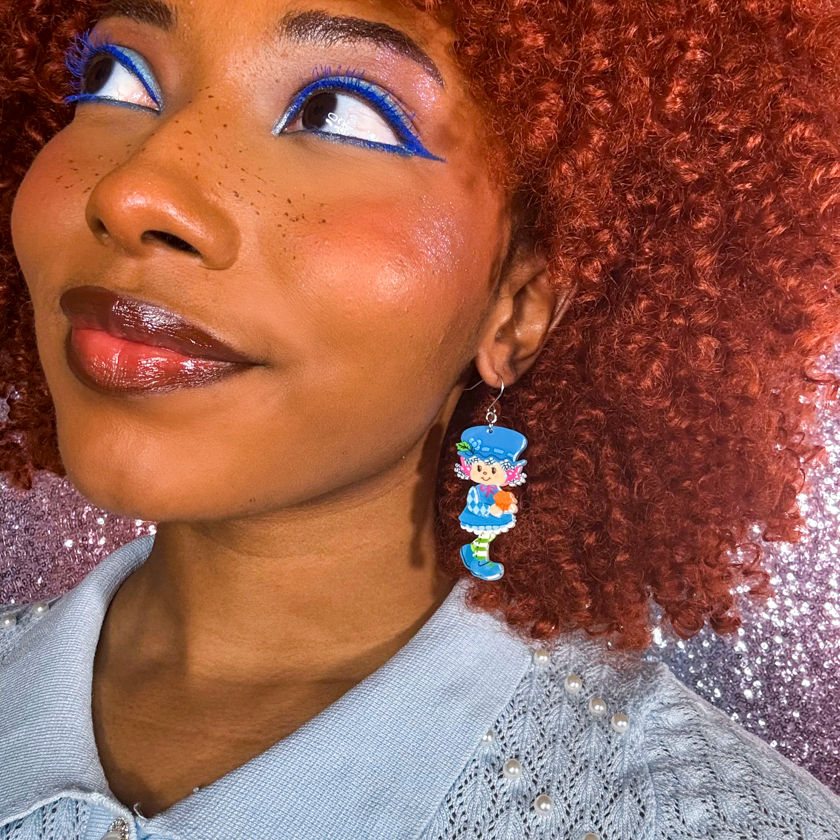 Thumbnail: Erstwilder- Blueberry Muffin Drop Earrings