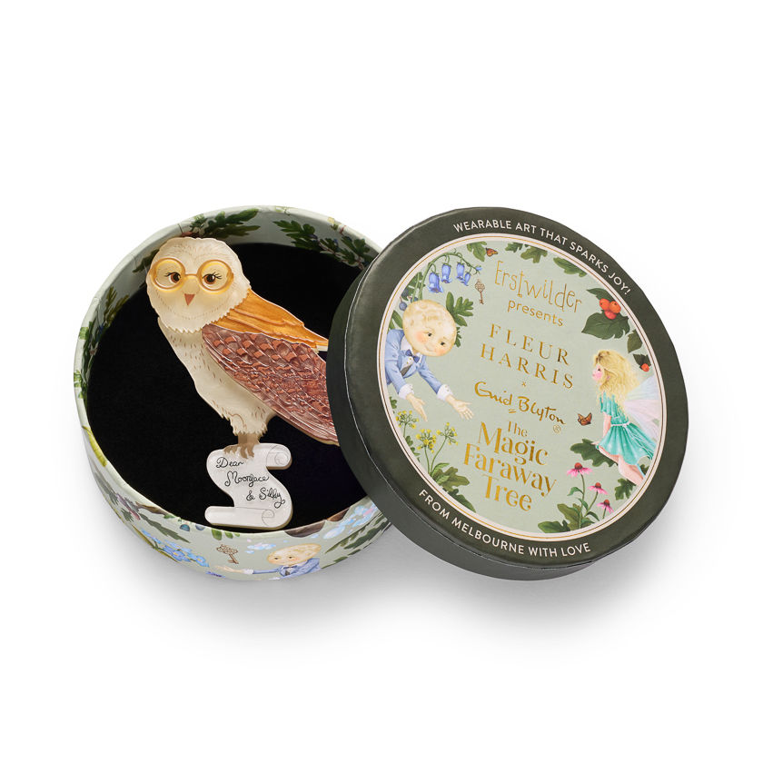 Thumbnail: Erstwilder- Barney The Owl Brooch