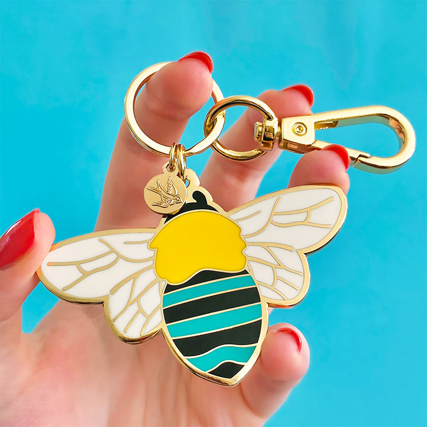 Thumbnail: Erstwilder- To Be or Not to Bee Key Ring