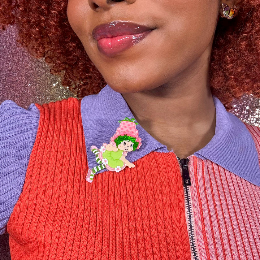 Thumbnail: Erstwilder- Lime Chiffon Brooch