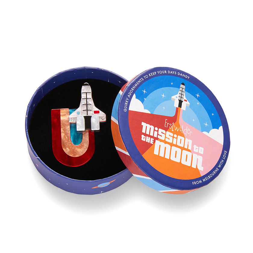 Thumbnail: Erstwilder- Mission To The Moon Brooch