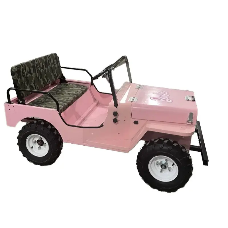 Thumbnail: 2-Seater, 48V 500W Motor 30km/H Willys Off-Road Vehicles Electric Jeep Go Kart